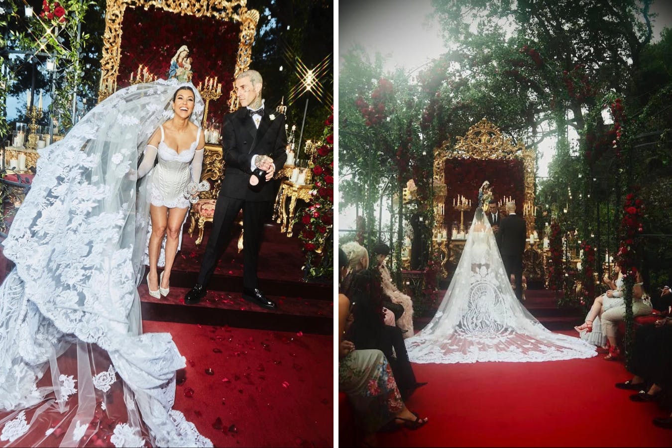 Kourtney Kardashian & Travis Barker’s Portofino Wedding
