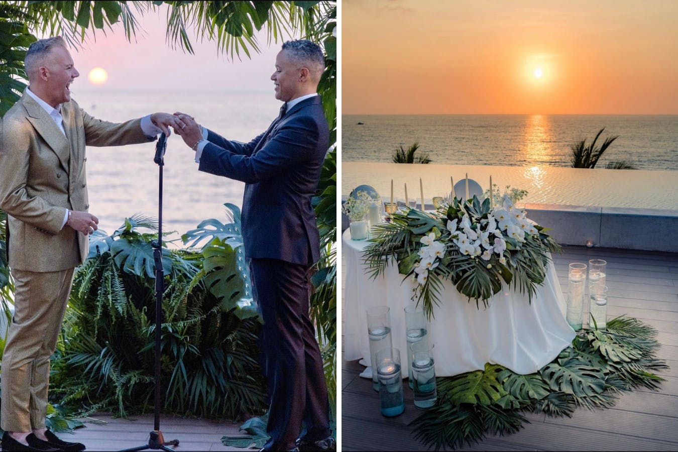 Ross Mathews & Wellinthon García’s Tropical Wedding