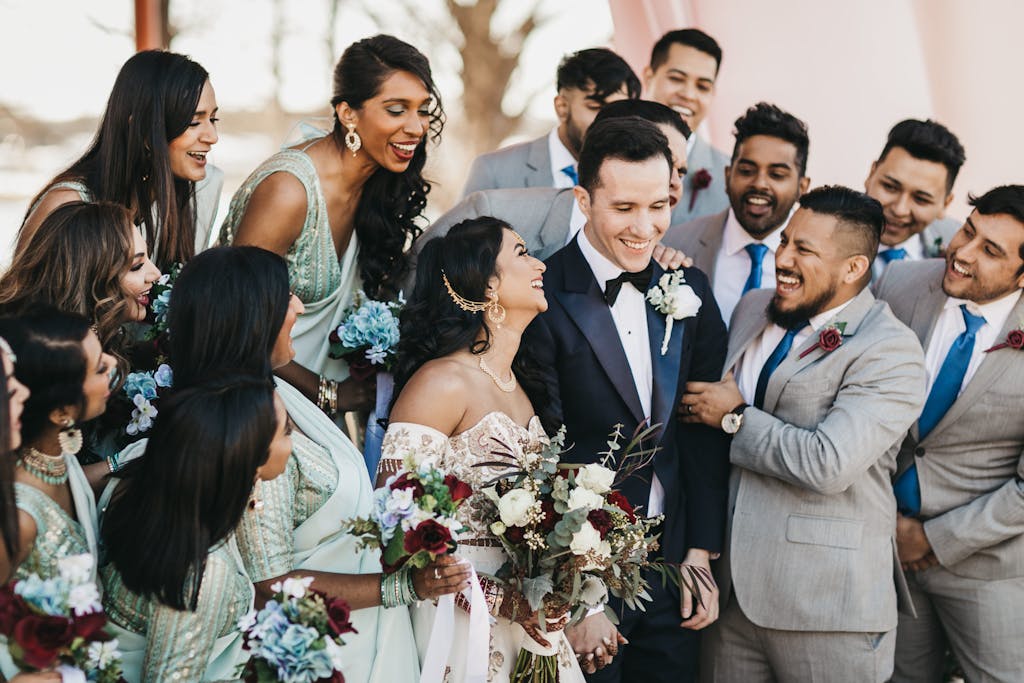 Indian and Mexican Fusion Wedding on the Lake