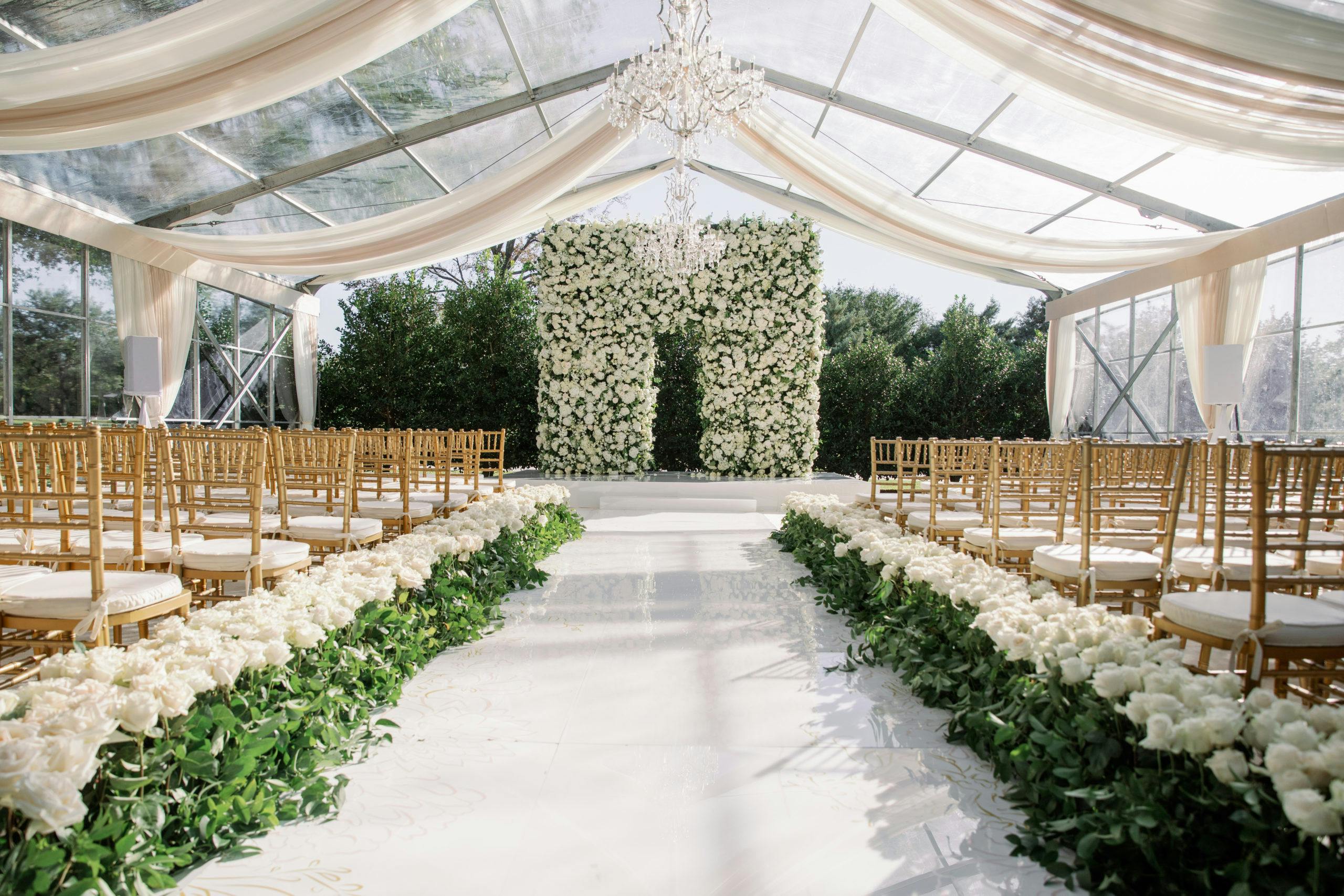 Neutral Glam Beach Wedding Design That All Started With A Centerpiece