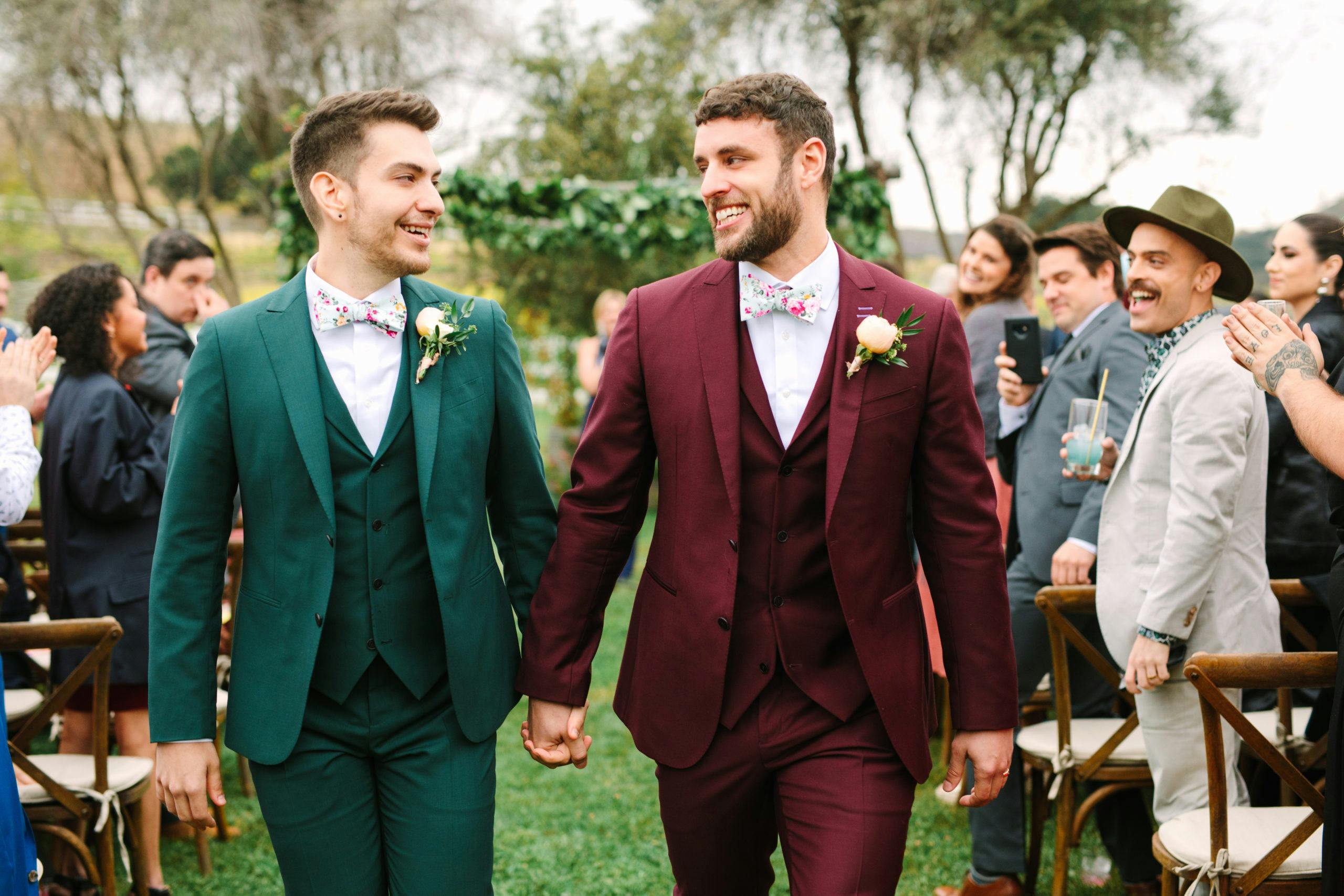 Vibrant Outdoor Wedding in Malibu, CA