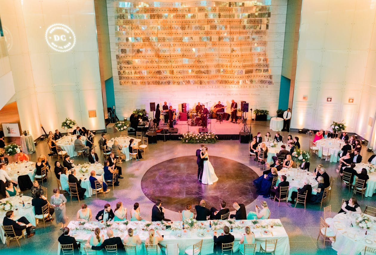 Spectacular Wedding at Smithsonian's National Museum of American History in Washington D.C. | PartySlate