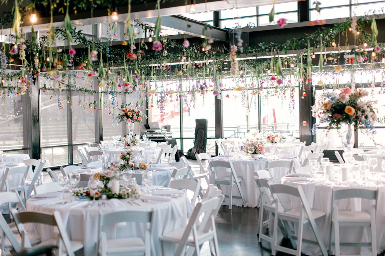Floral-Filled Wedding at The Bridge Building in Nashville, Tennessee
