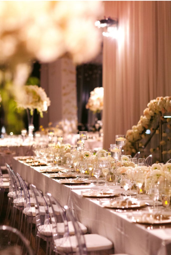 Modern White Wedding at Aspire One World Observatory in New York, New York