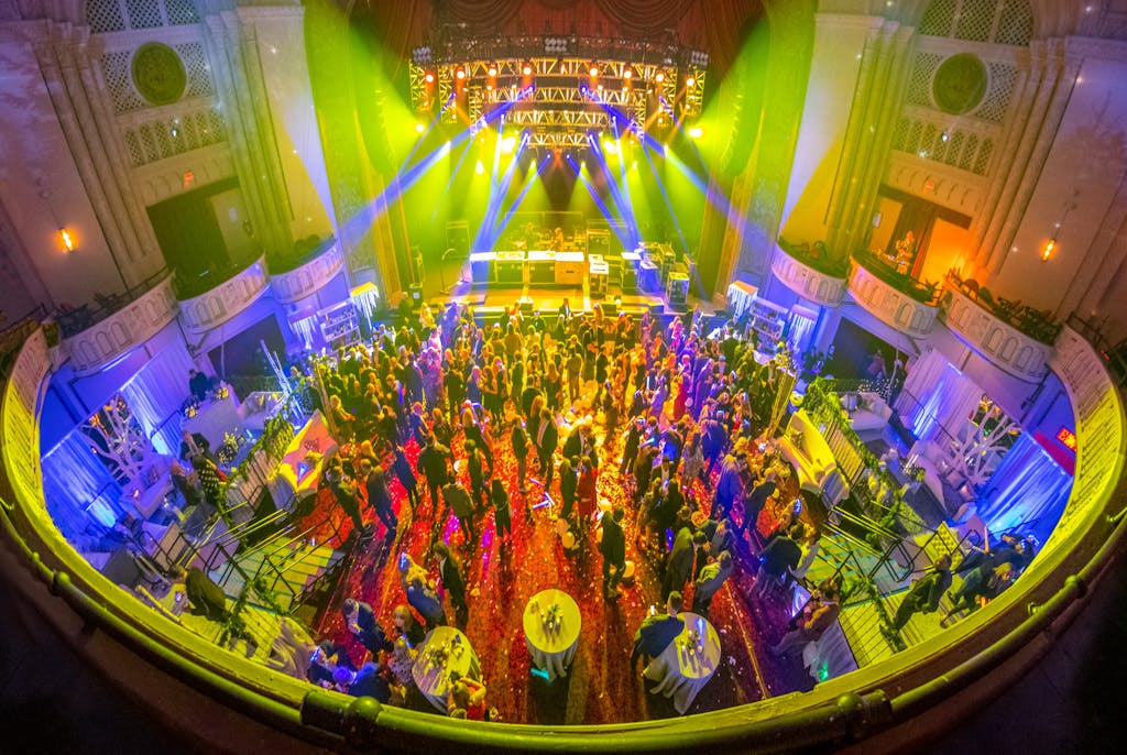 Rock N' Roll Winter Wonderland Corporate Holiday Party at The Capitol Theatre in Port Chester, New York.
