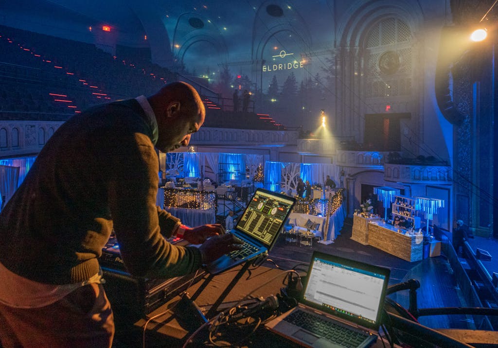 Rock N' Roll Winter Wonderland Corporate Holiday Party at The Capitol Theatre in Port Chester, New York.