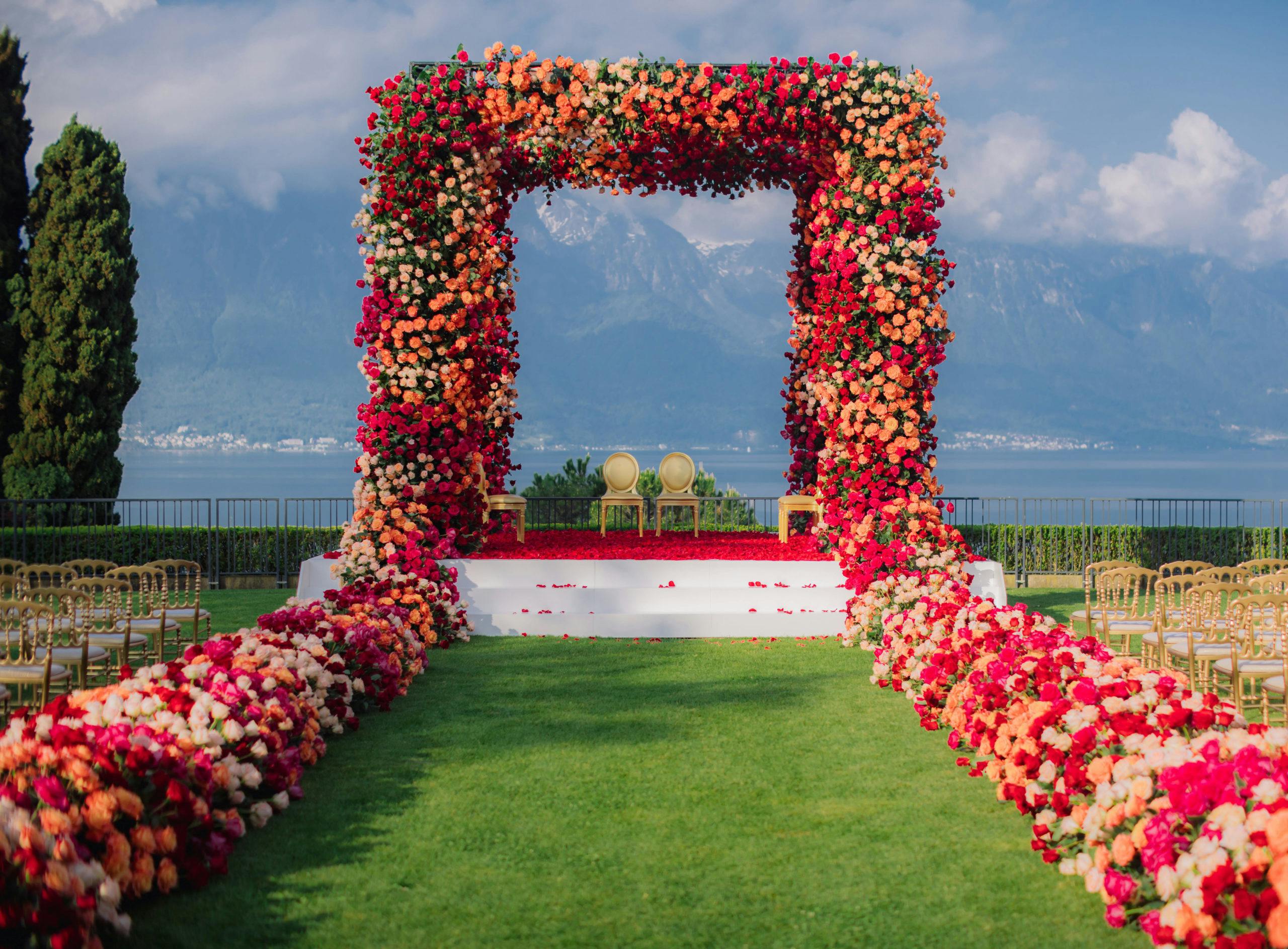 Spectacular Switzerland Wedding in Montreux