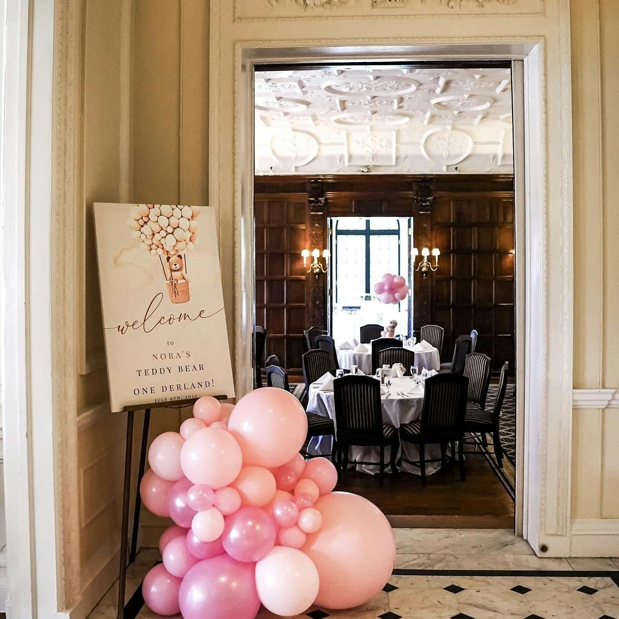 Adorable Beary First Birthday Party at The Muttontown Club in East Norwich, New York