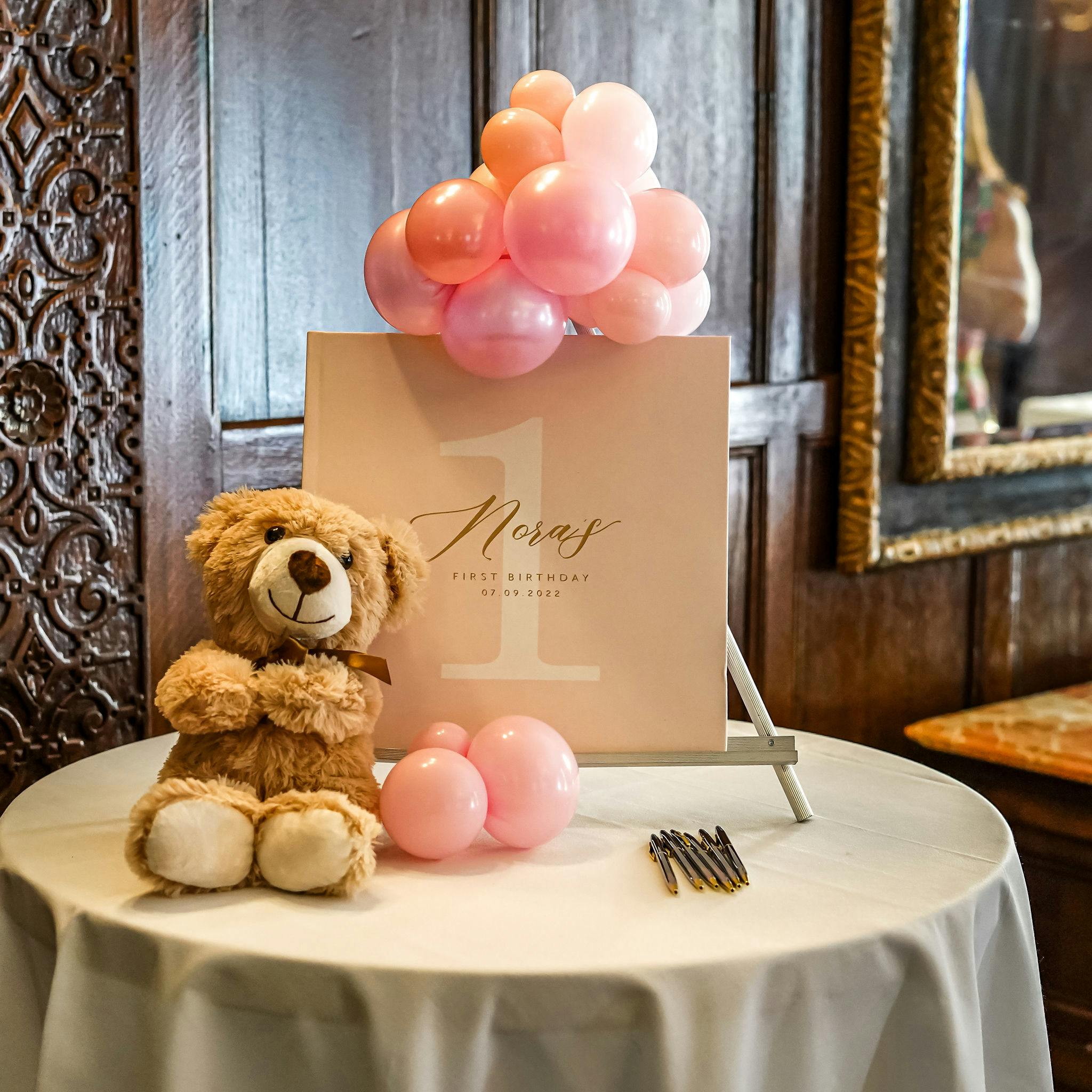 Adorable Beary First Birthday Party at The Muttontown Club in East Norwich, New York
