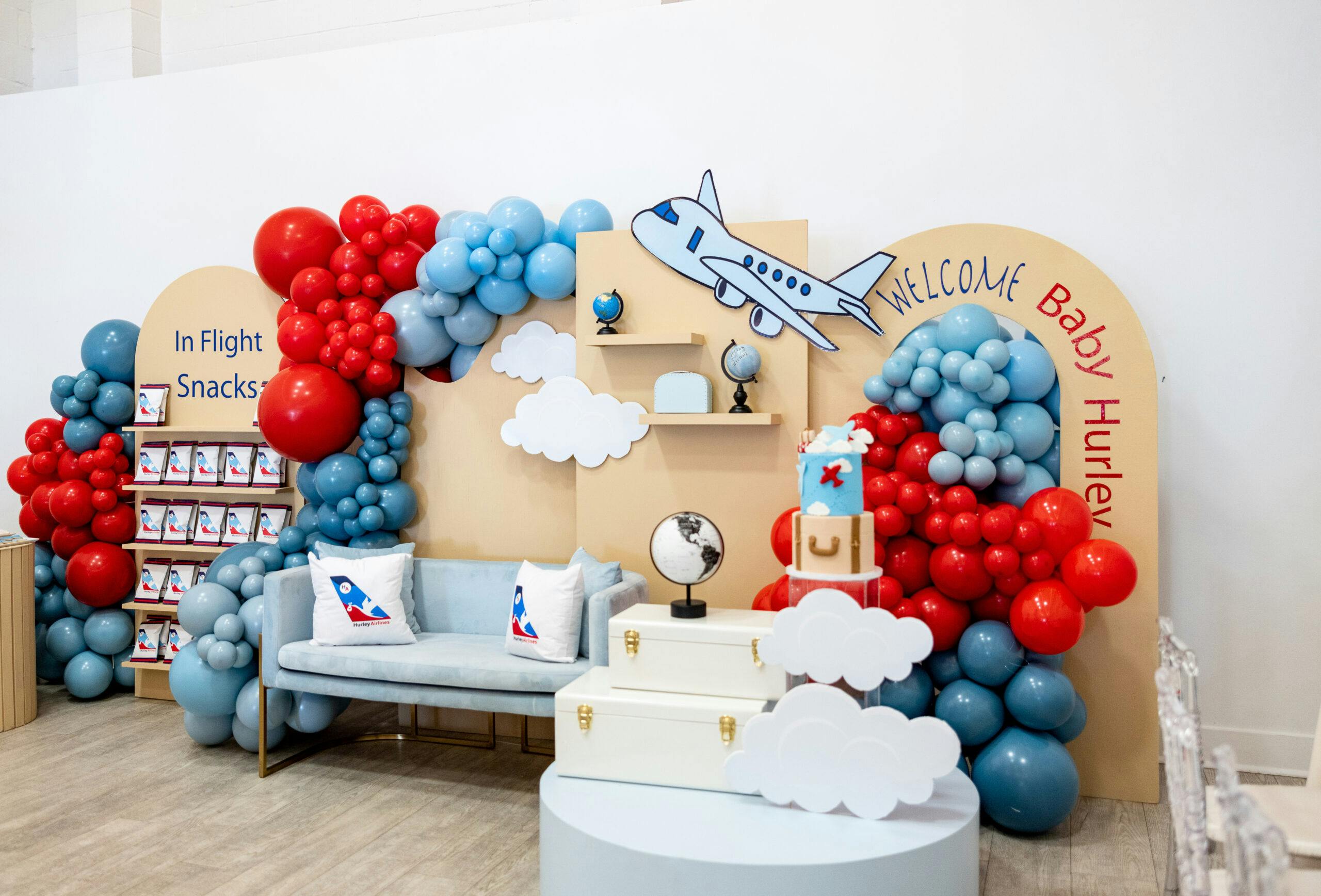 Airline Themed Baby Shower at Prism Annapolis in Annapolis, MD