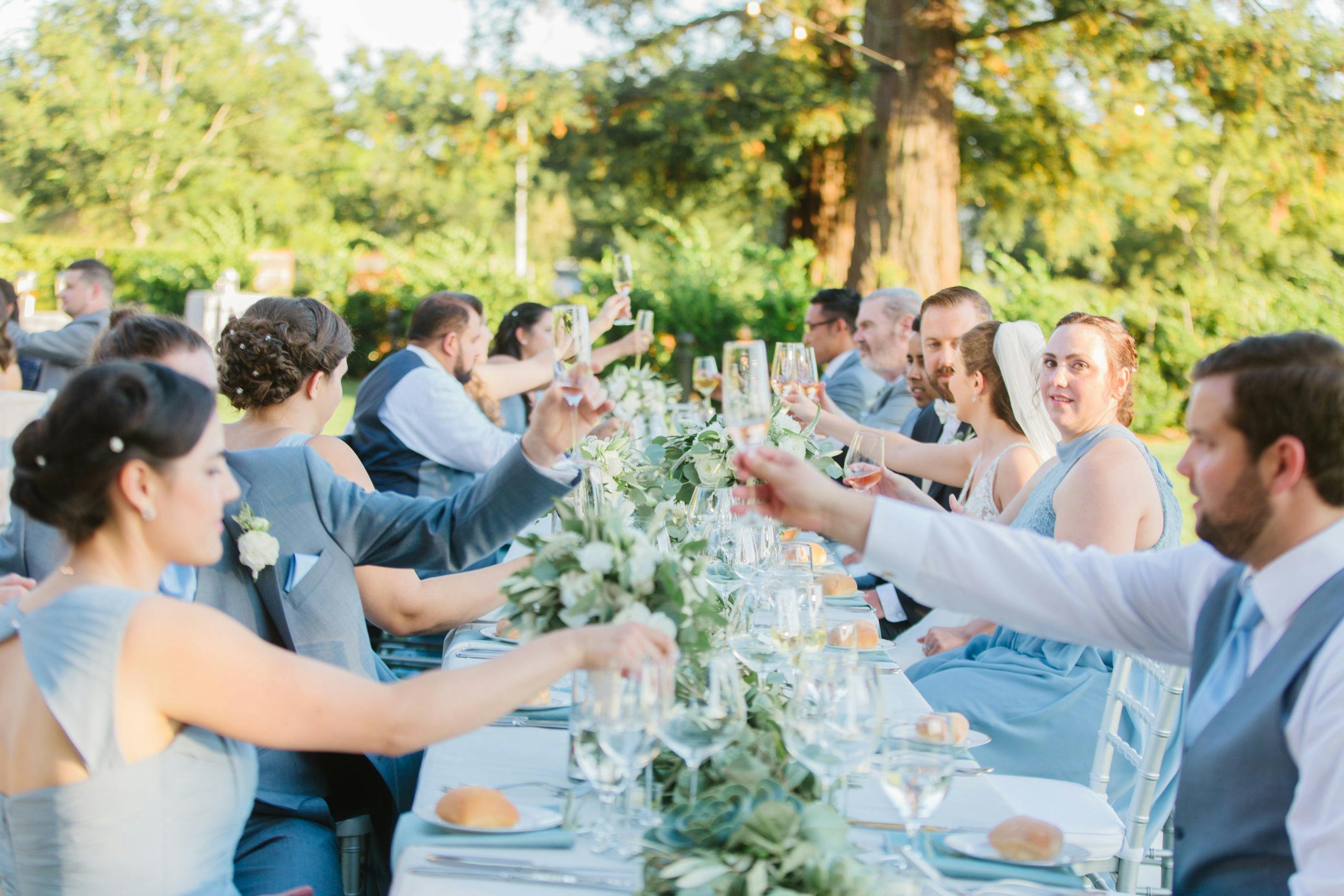 Late Summer Wine Country Wedding | PartySlate