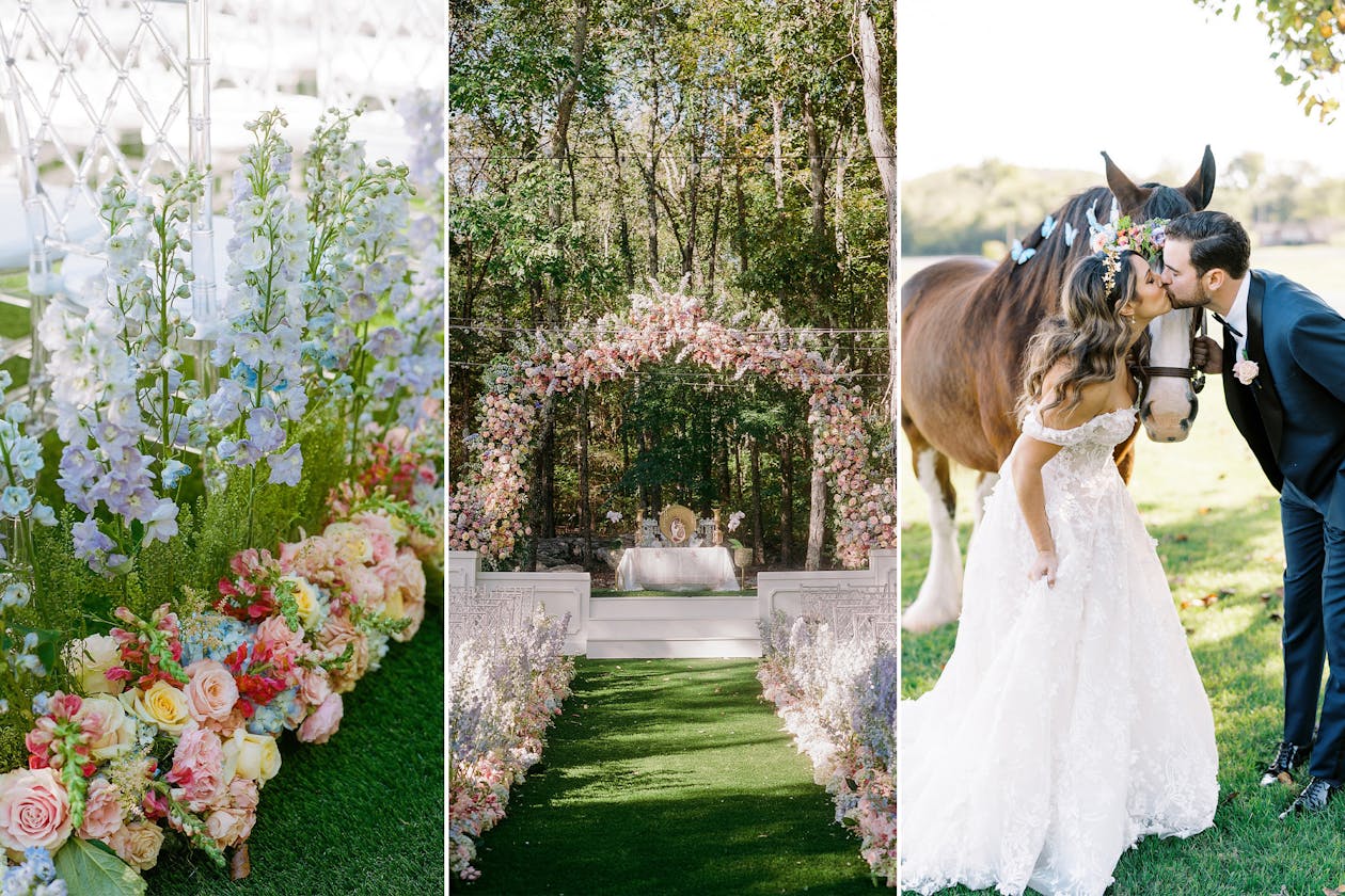 13 Fairycore Wedding Ideas — From Botanicals to Butterflies - PartySlate