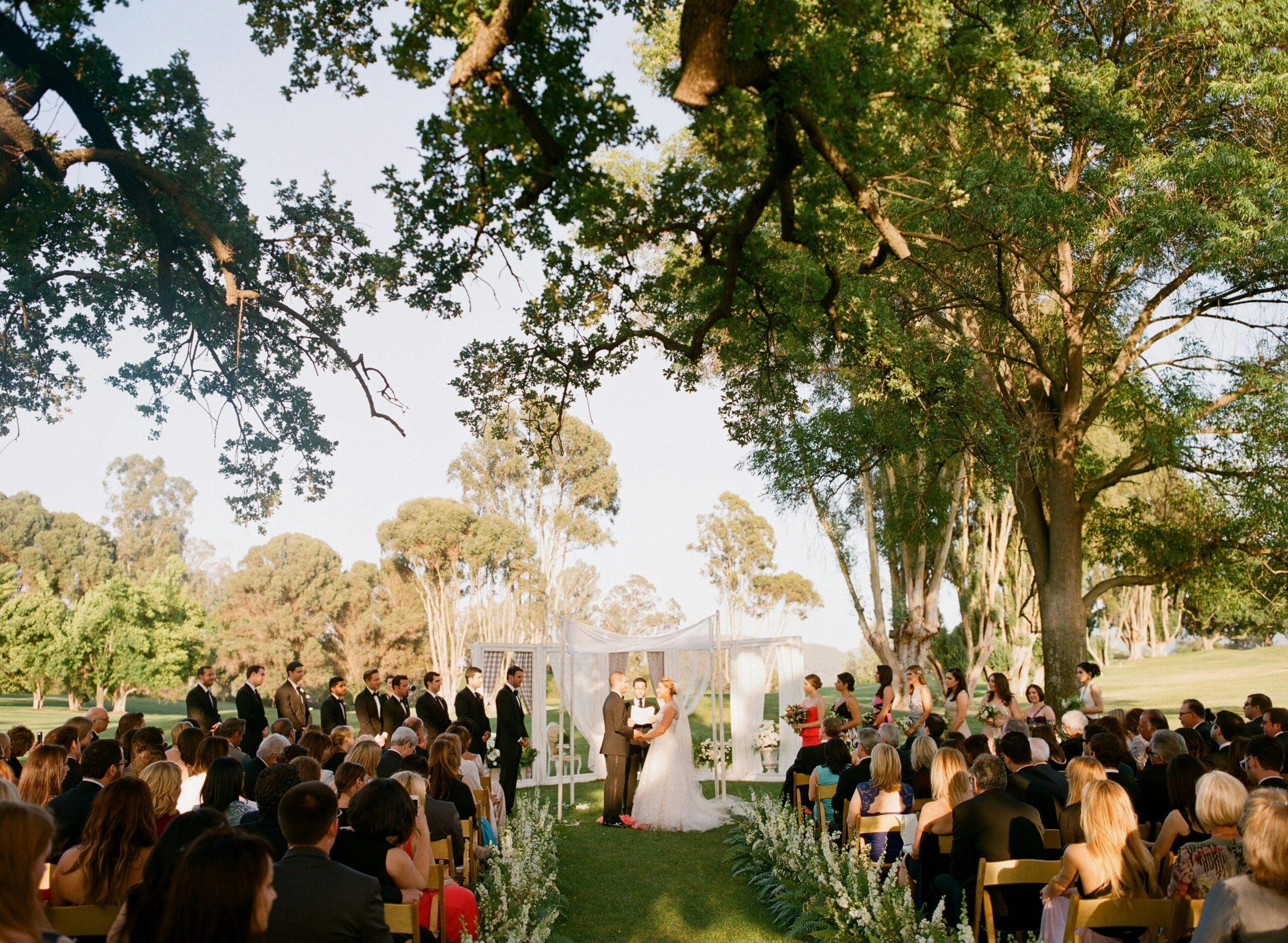 Rustic Outdoor Wedding at the Ojai Valley Inn in Ojai, CA