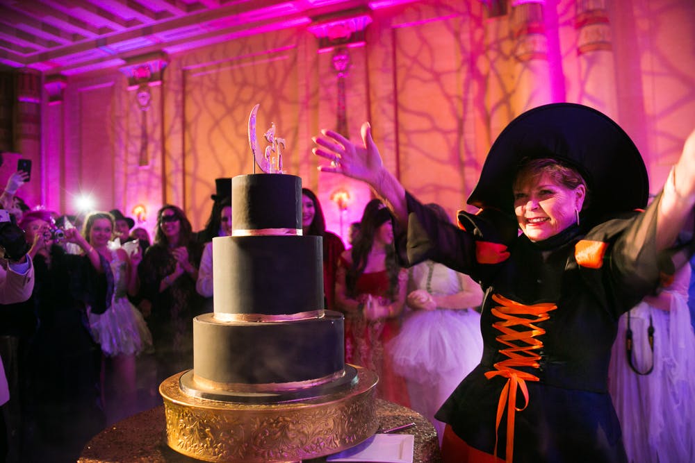 Halloween-Inspired 75th Birthday Party