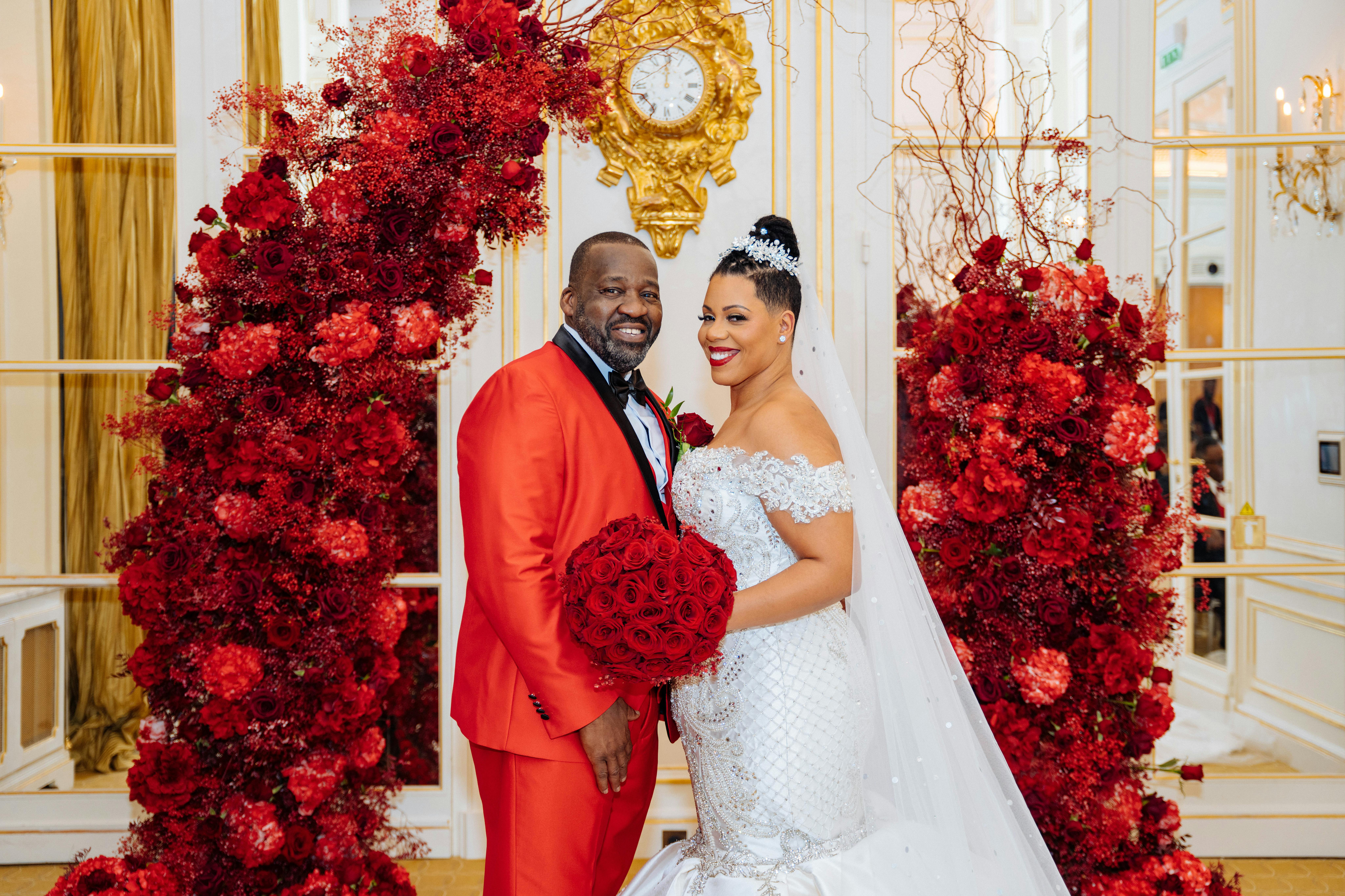 Glamorous Wedding at Plaza Athenee in Paris, France