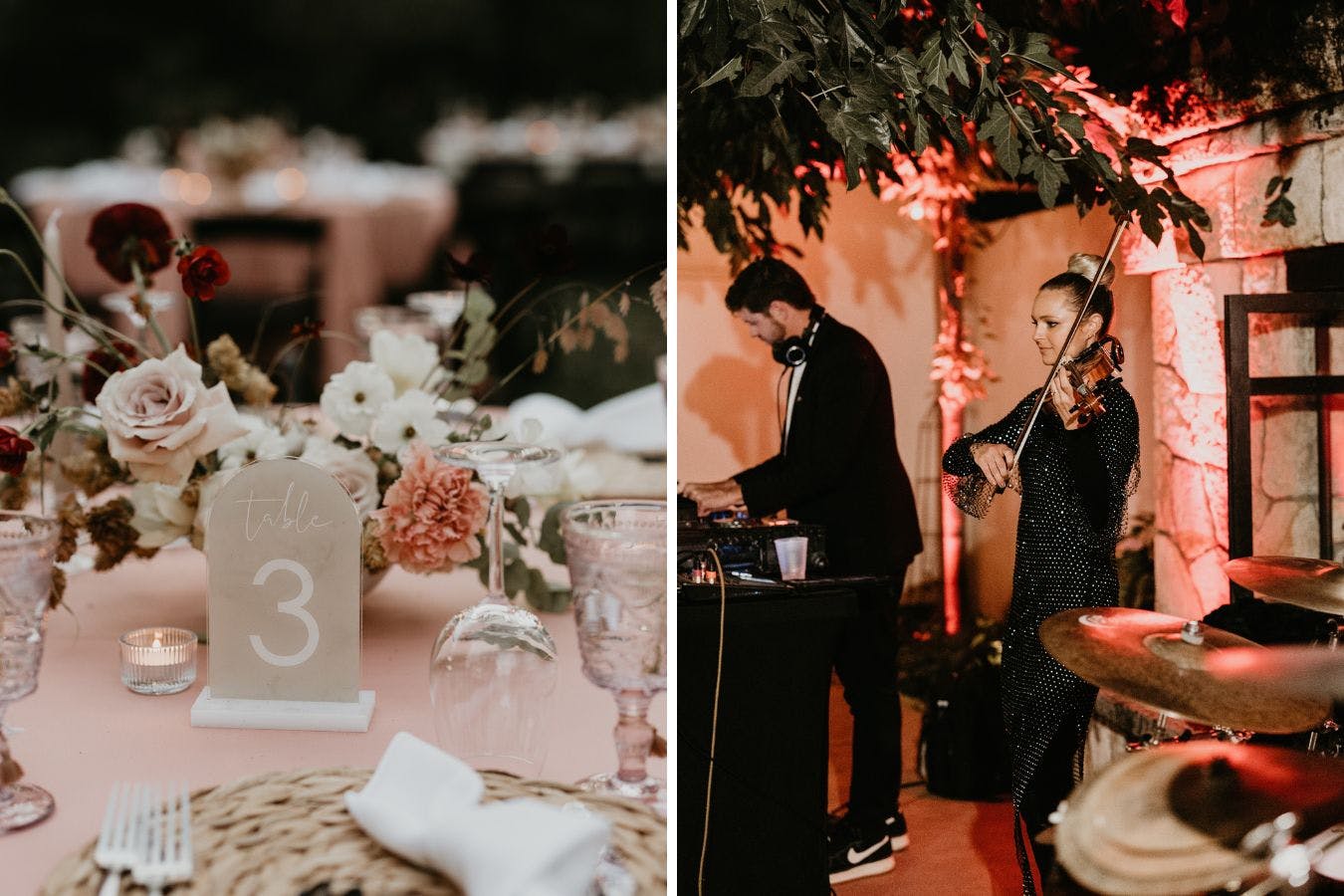 Romantic Fall Wedding Inspiration with Harvest Orange Tones