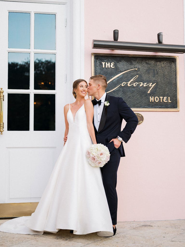 Garden Wedding at The Colony Palm Beach in Palm Beach, Florida