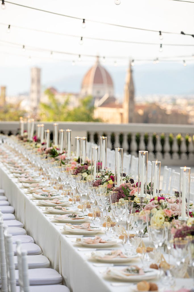 Italy Terrace Wedding