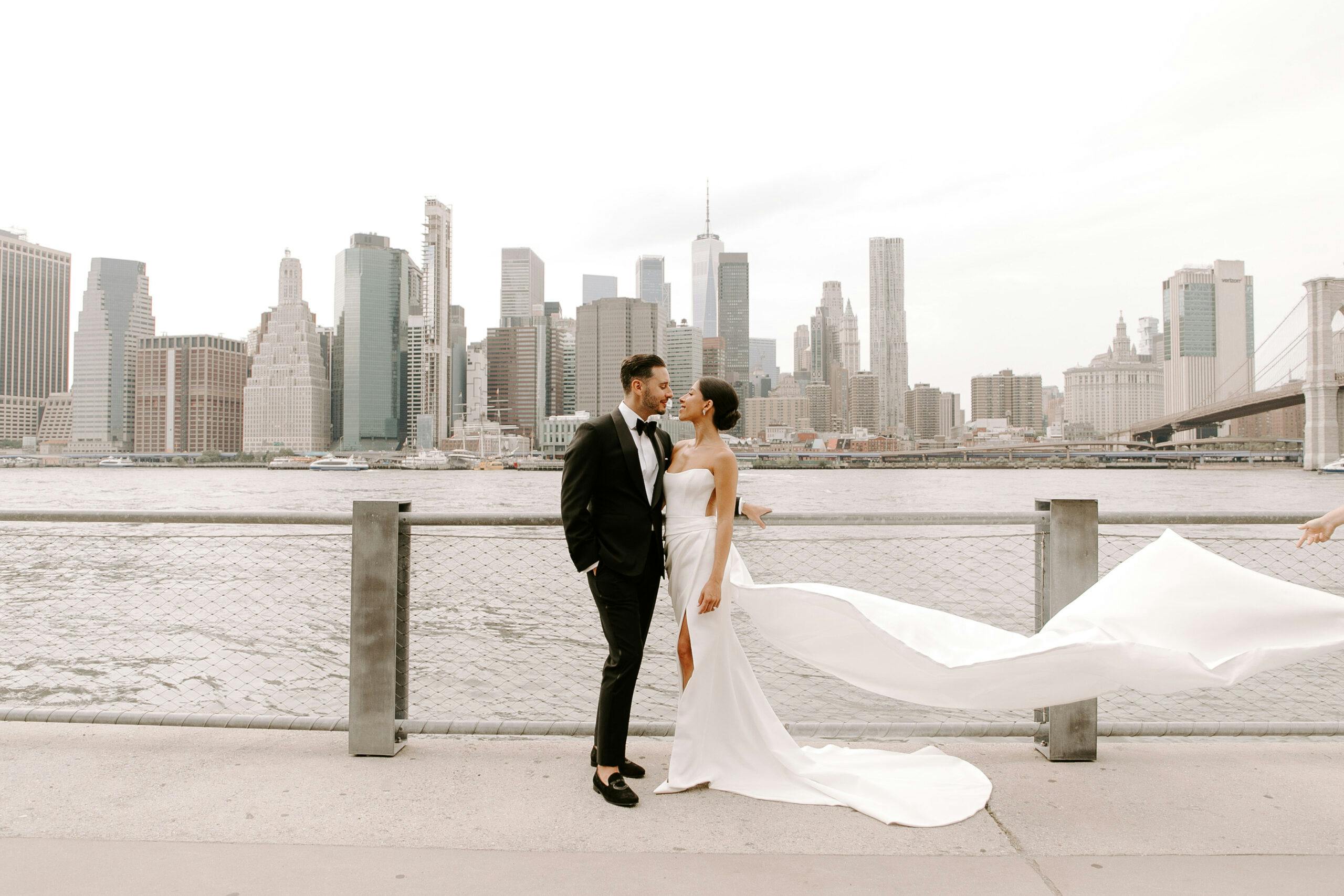Timeless Wedding at The Liberty Warehouse in New York, New York