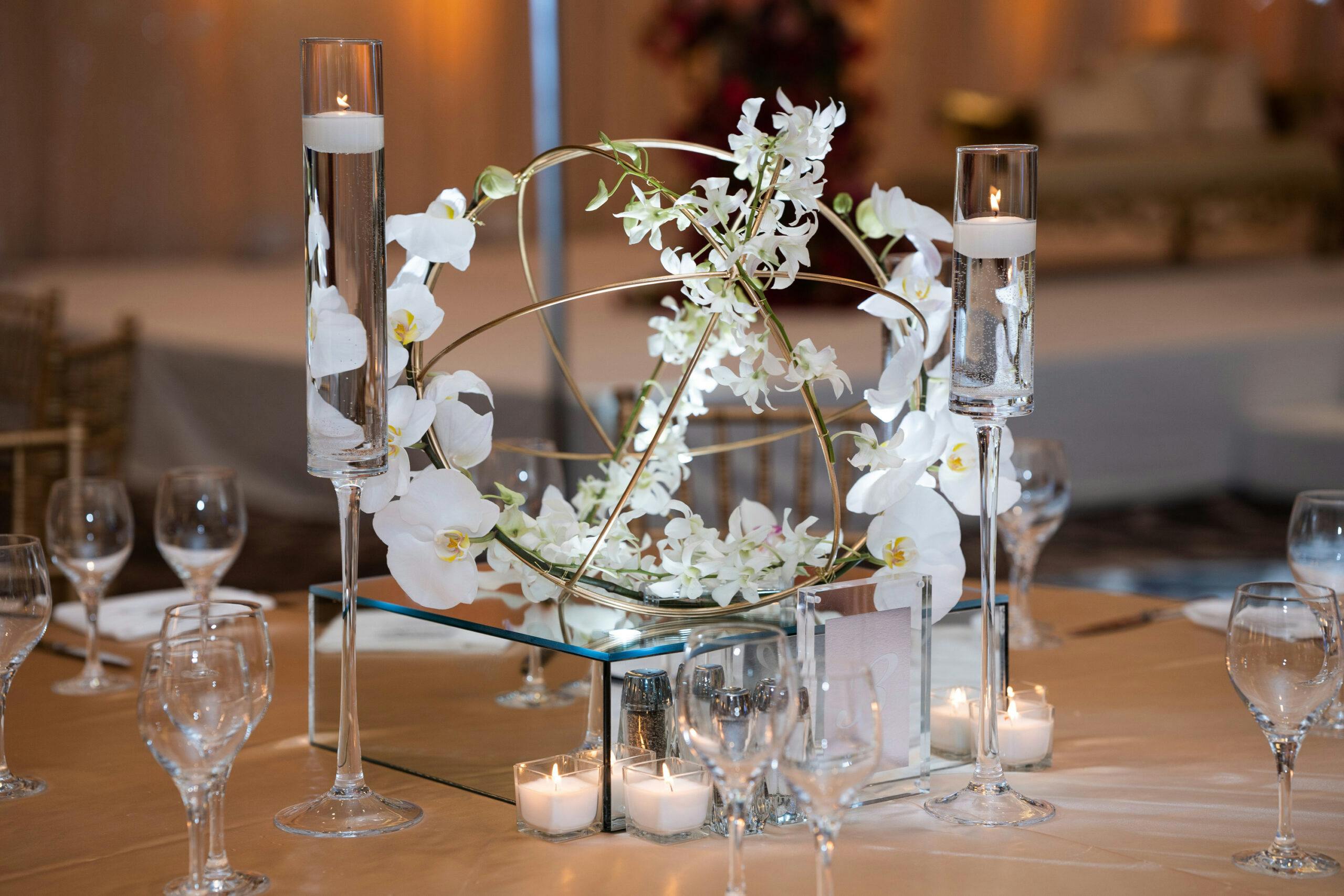 7 Rose Wedding Centerpiece Ideas [Photos] - PartySlate