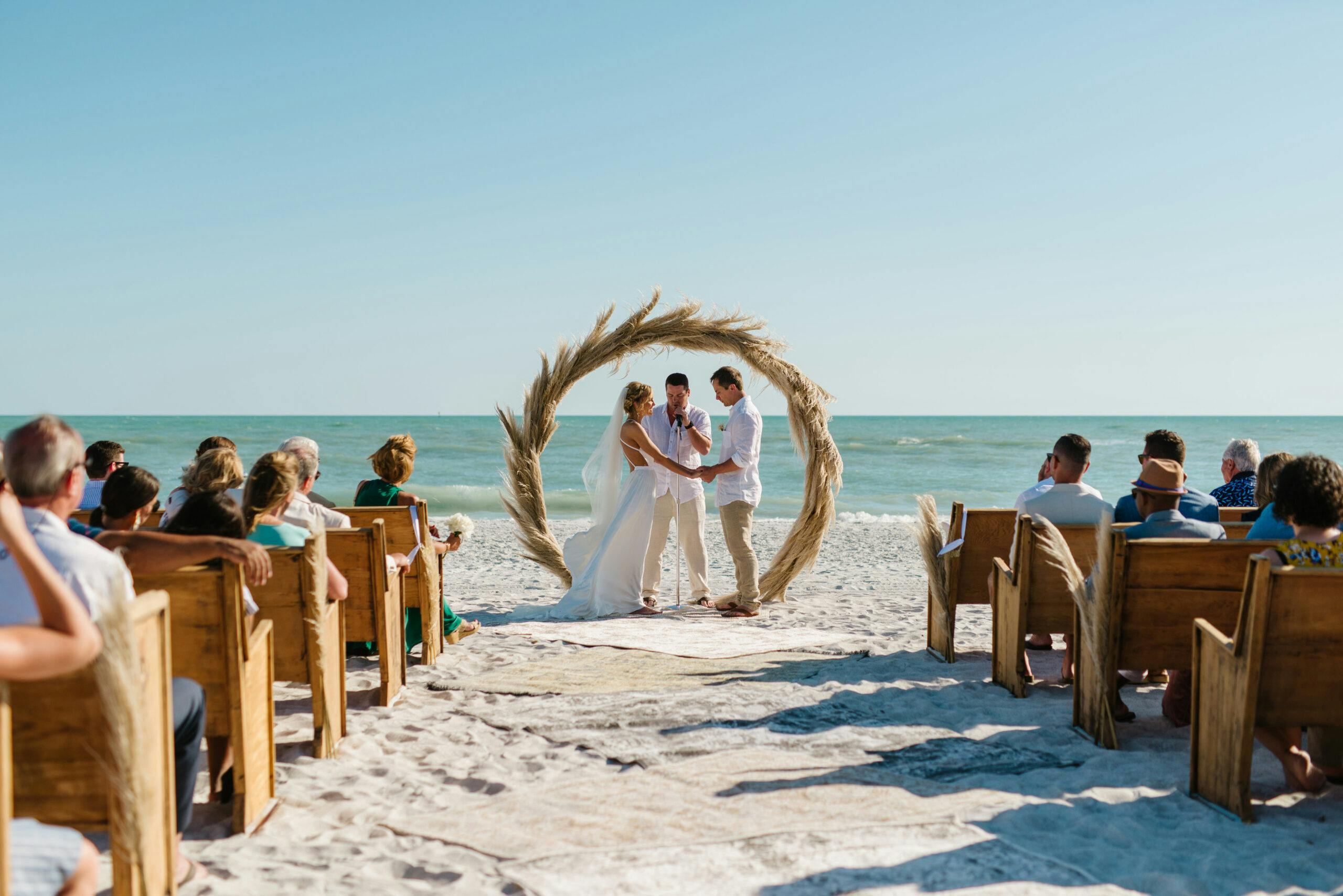 15 Tropical Wedding Arch Ideas for a Ceremony in Paradise - PartySlate