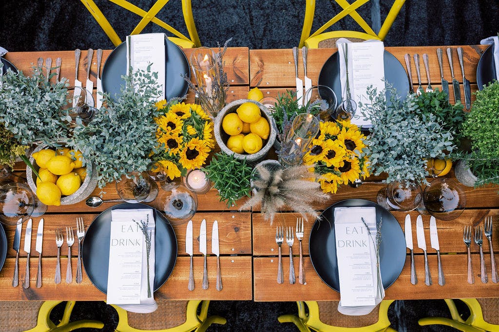 Summer Sunflower Dinner Party