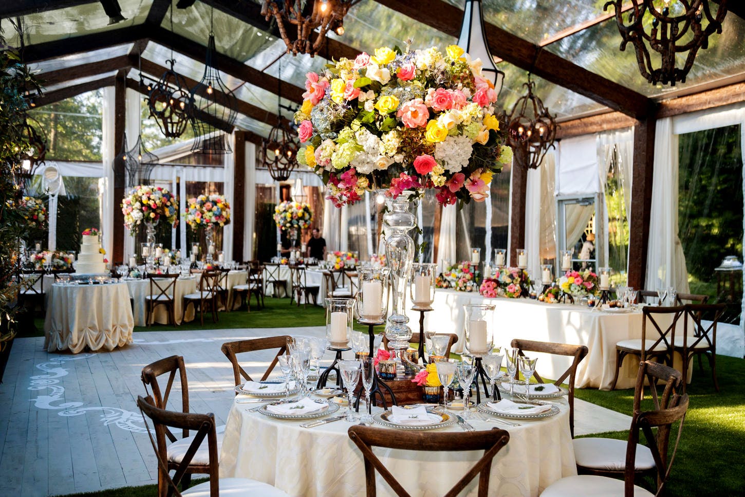 Luxury Tent Wedding at Private Estate in Winnetka, IL