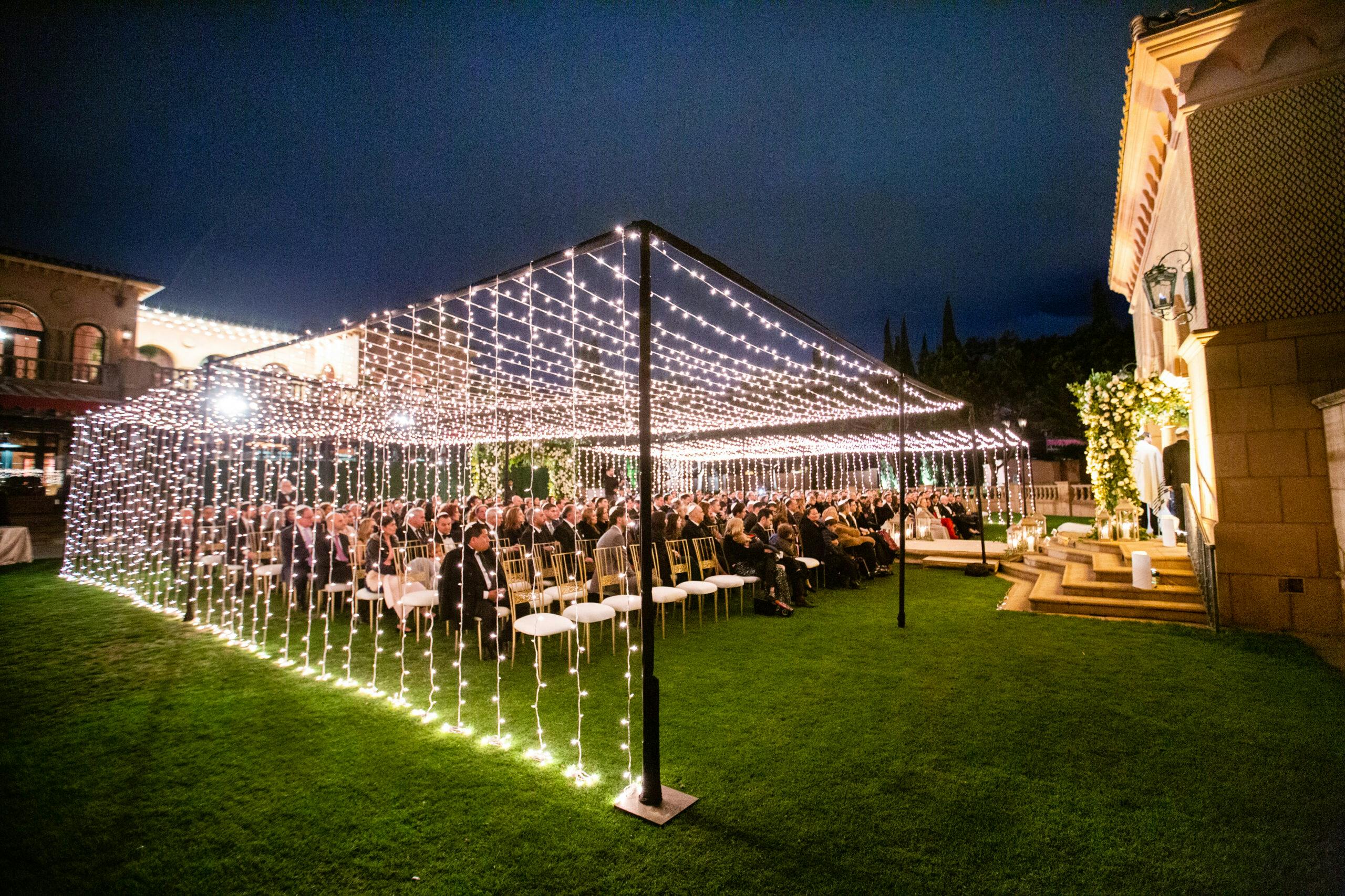 Lighting Your Tented Reception