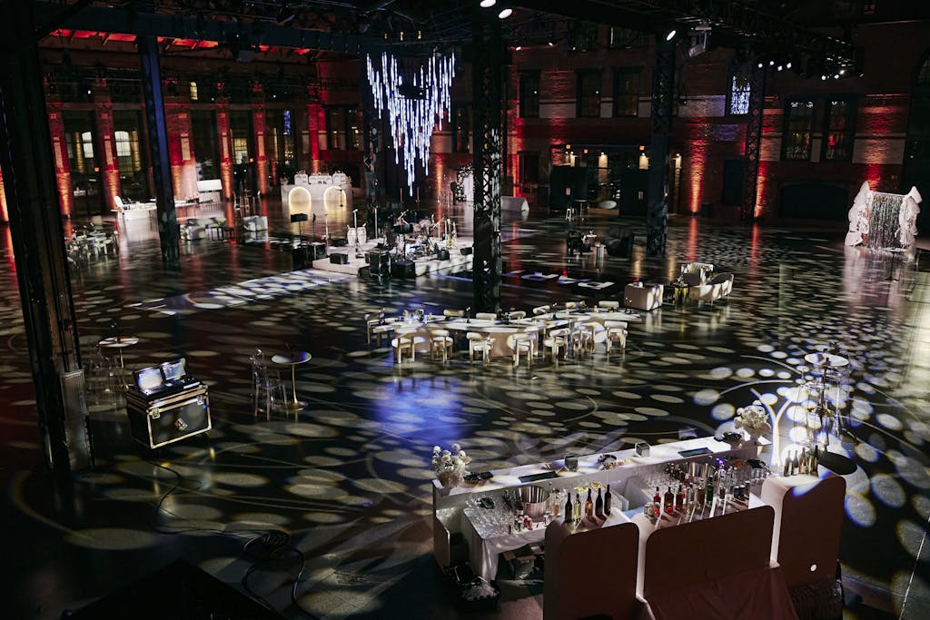 PartySlate industry event set up