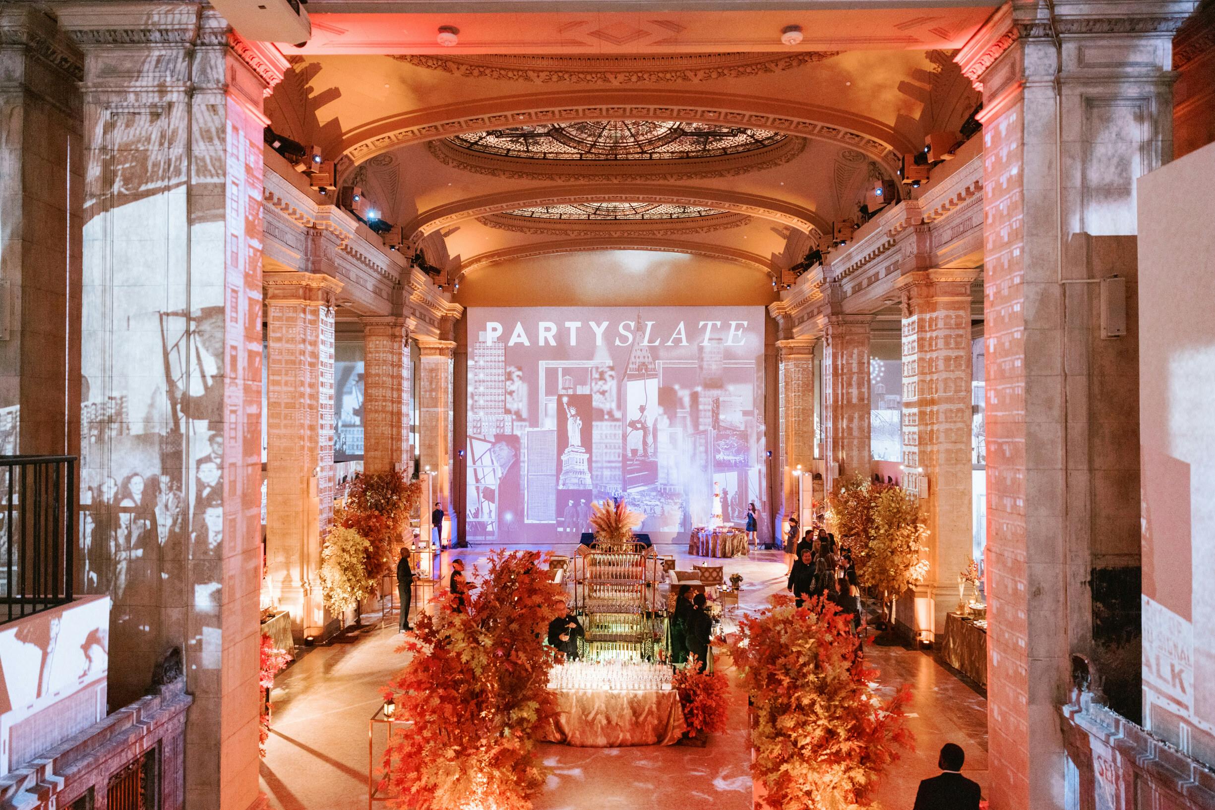 Fall in New York City with PartySlate at Hall des Lumières