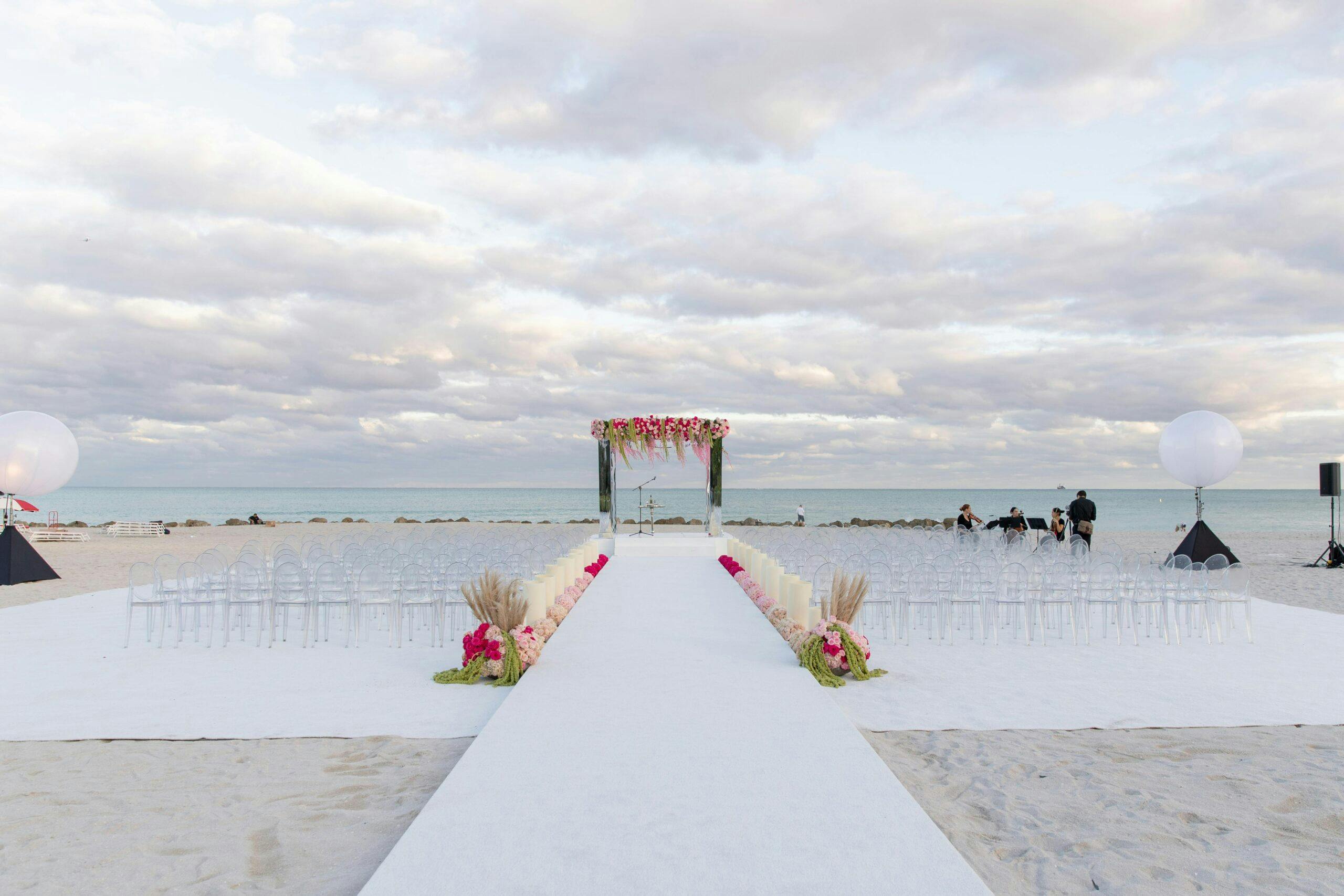 Spectacular Beachfront Wedding at Faena Hotel in Miami Beach, Florida
