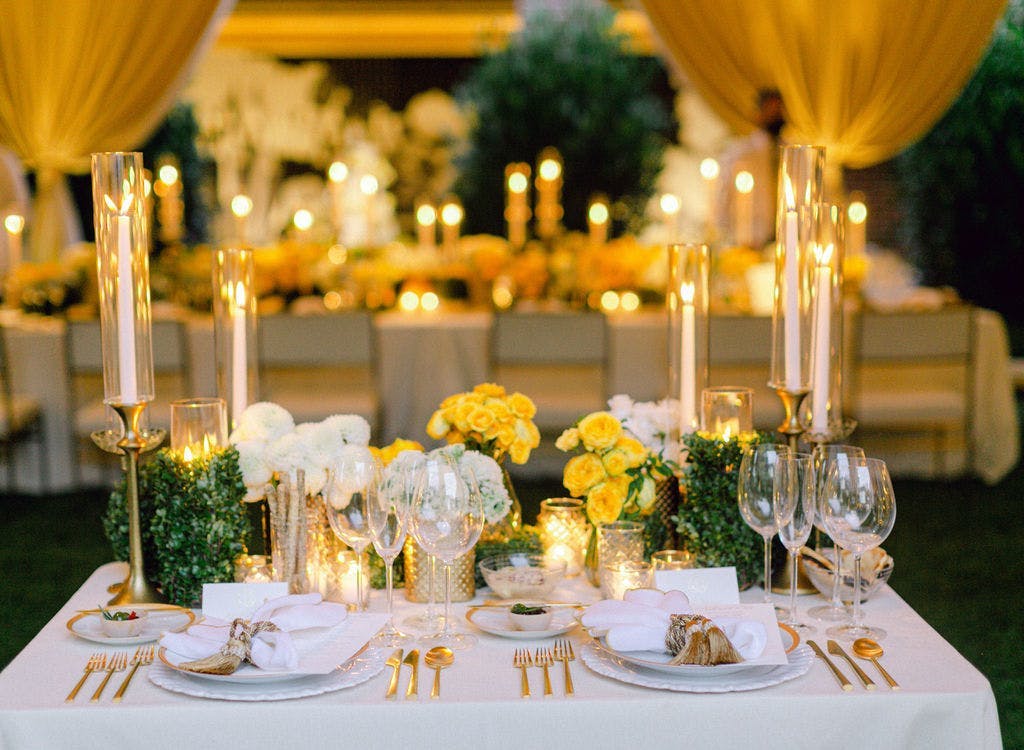 Exquisite Outdoor Wedding at a Private Residence in Los Angeles, California