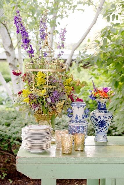 Organic Garden Wedding at the Chicago Botanic Garden in Glencoe, IL