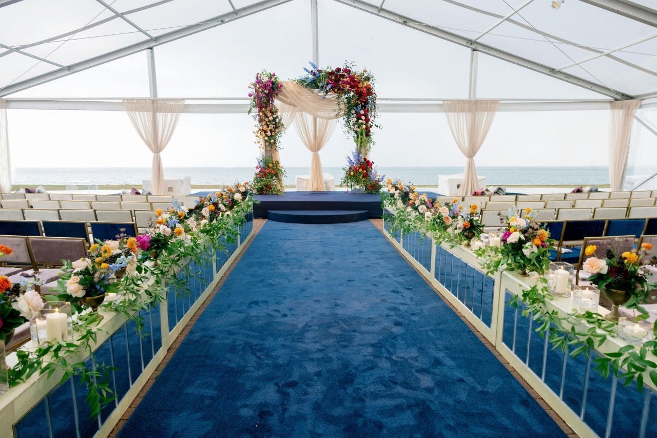 Gorgeous Lakeside Wedding at Theater on the Lake in Chicago, Illinois