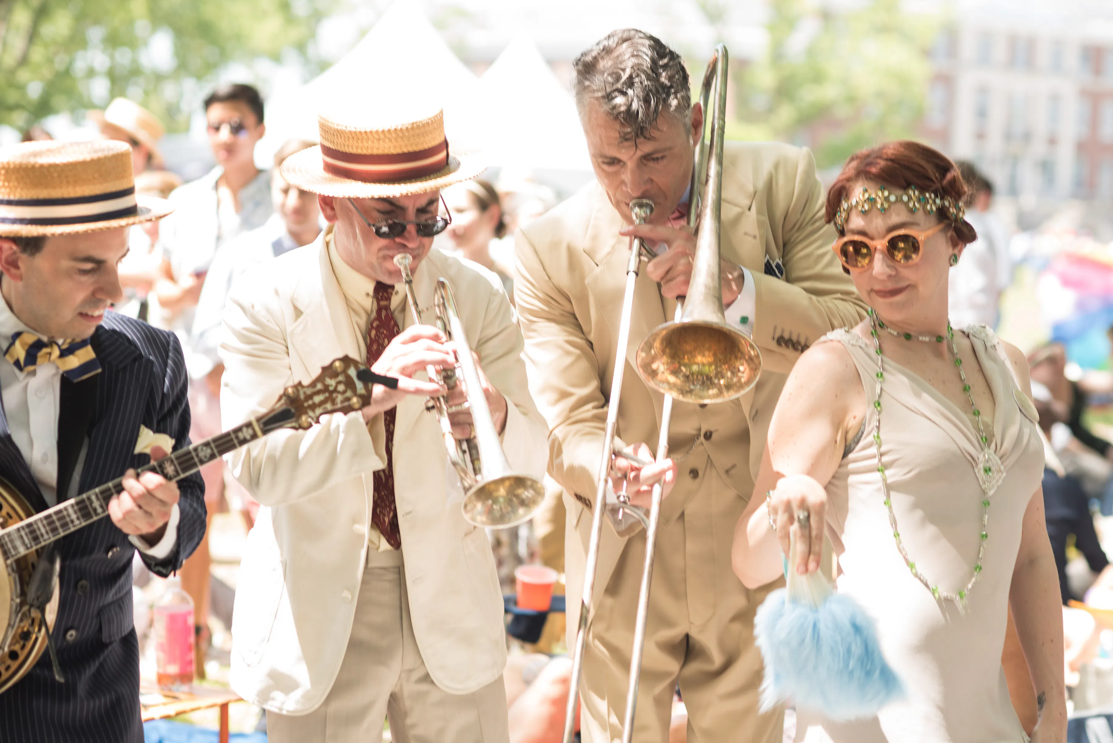 Jazz Age Lawn Party Evokes the Roaring 20's - PartySlate