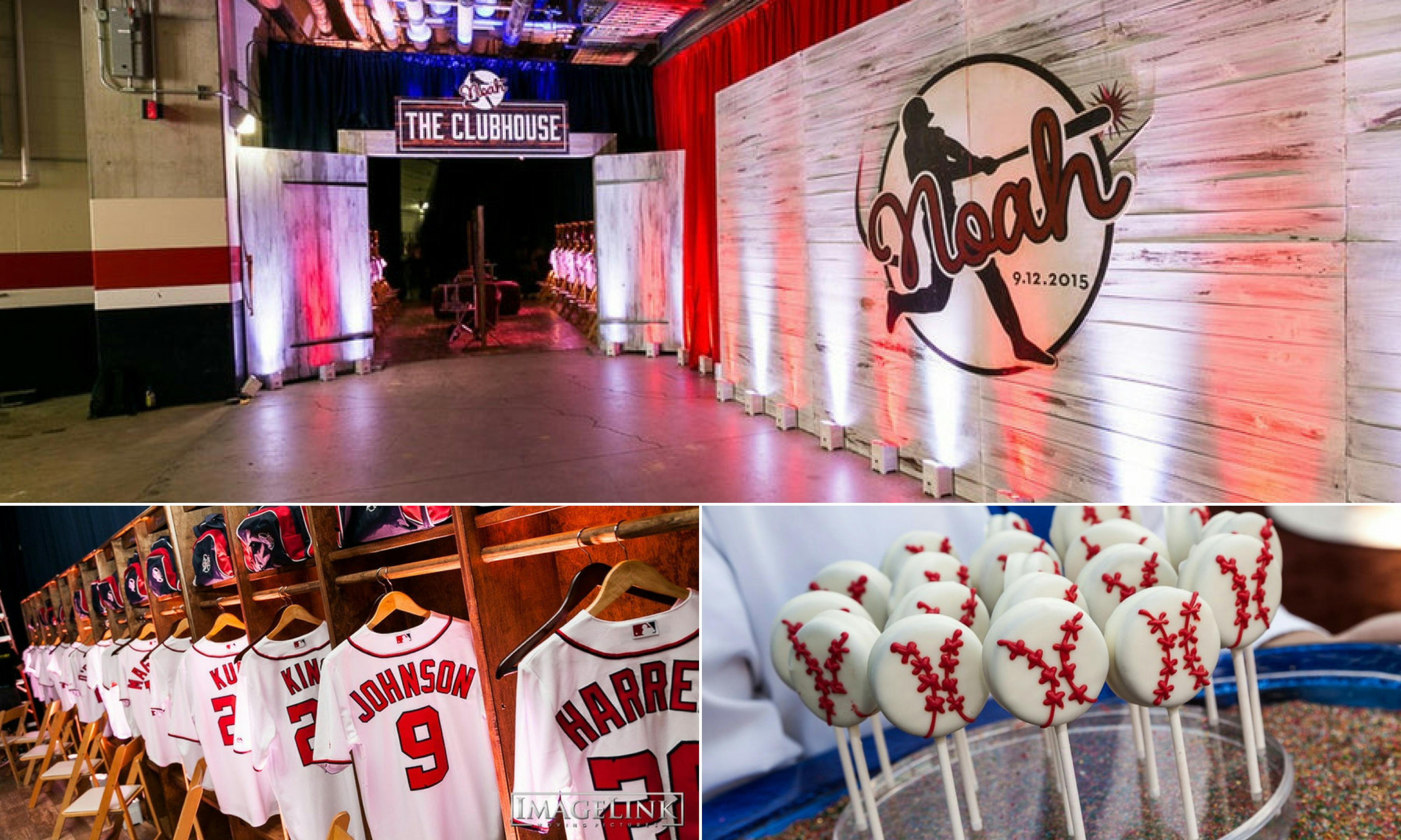 These Baseball Themed Bar Mitzvah Celebrations Sport Home Run Details