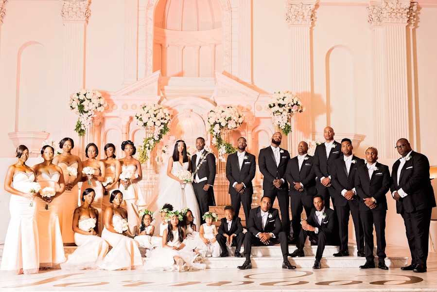 Ray J & Princess Love’s Romantic LA Wedding PartySlate
